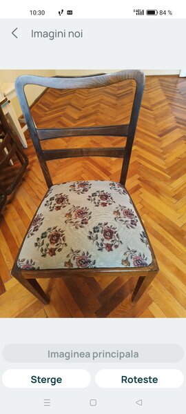 Set de 6 scaune tapitate