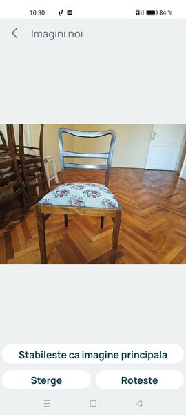 Set de 6 scaune tapitate